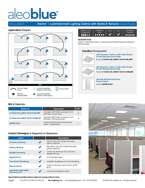 Interior | LLLC With Nodes & Sensors