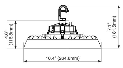 UXB-UX-150/CT dimensions