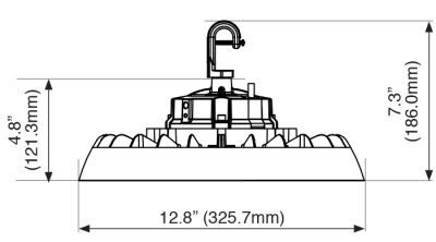 UXB-UX-150/CT dimensions